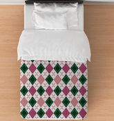 Radiant Diamondscape Duvet Cover
